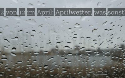 12 von 12 im April: Aprilwetter, was sonst?