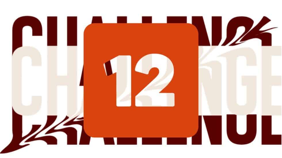12 Monate - 12 persönliche 30-Tage-Challenges