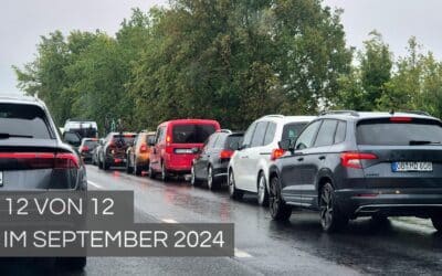 12 von 12 im Juli: Ein Tag im Auto