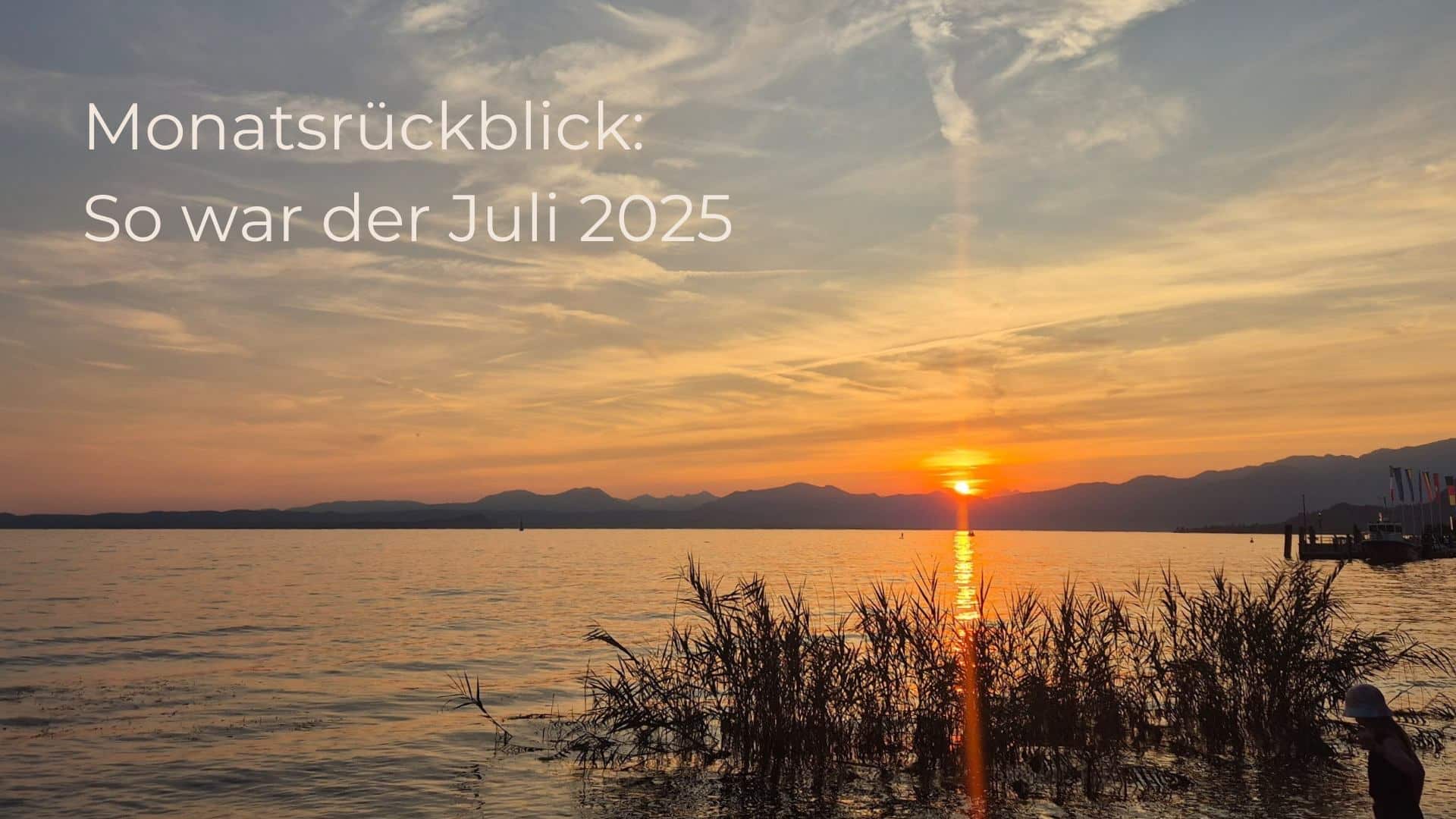 Sonnenuntergang am Gardasee