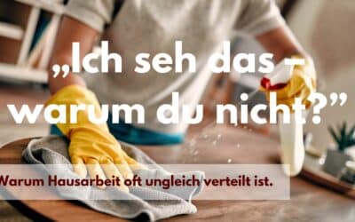 Du siehst Staubmäuse. Er nicht. Die Affordanztheorie erklärt, warum.